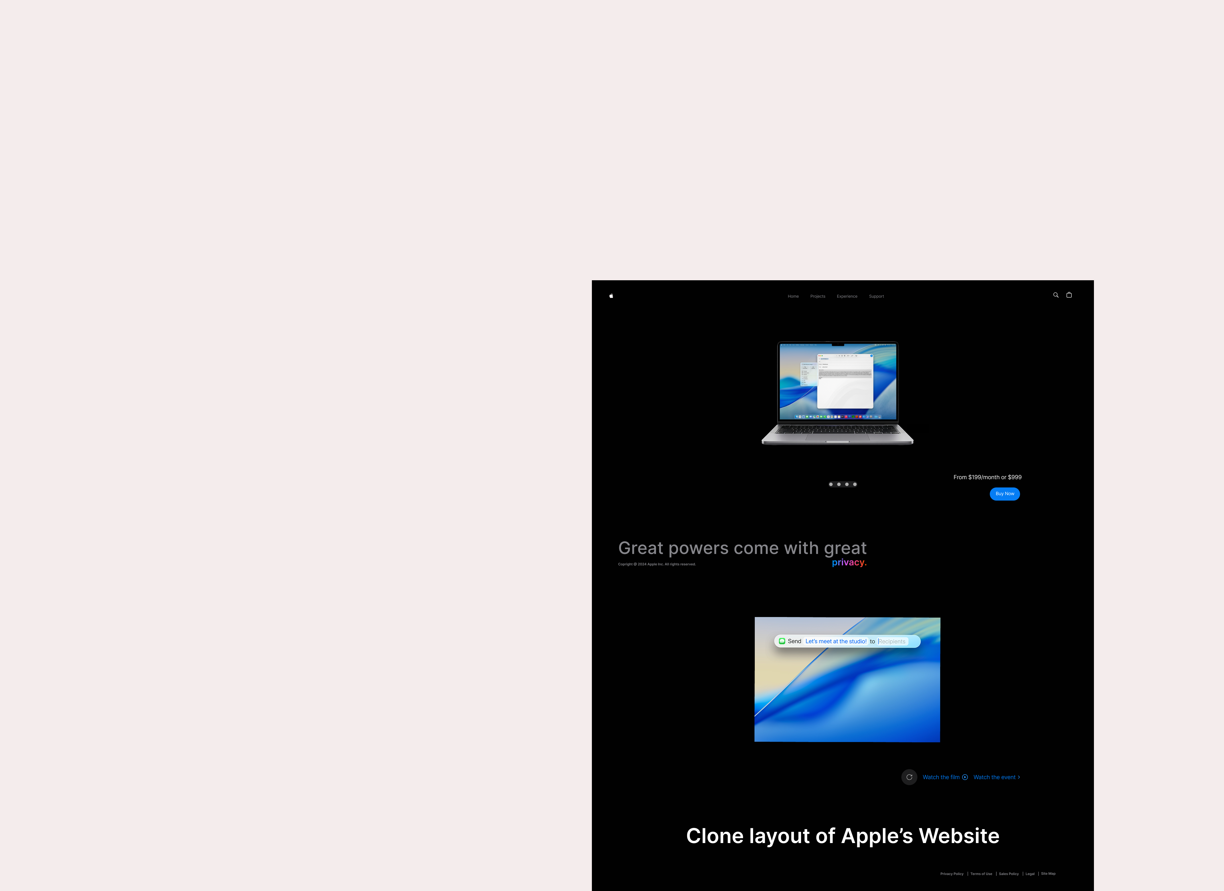 Apple UI/UX Redesign | E-Commerce