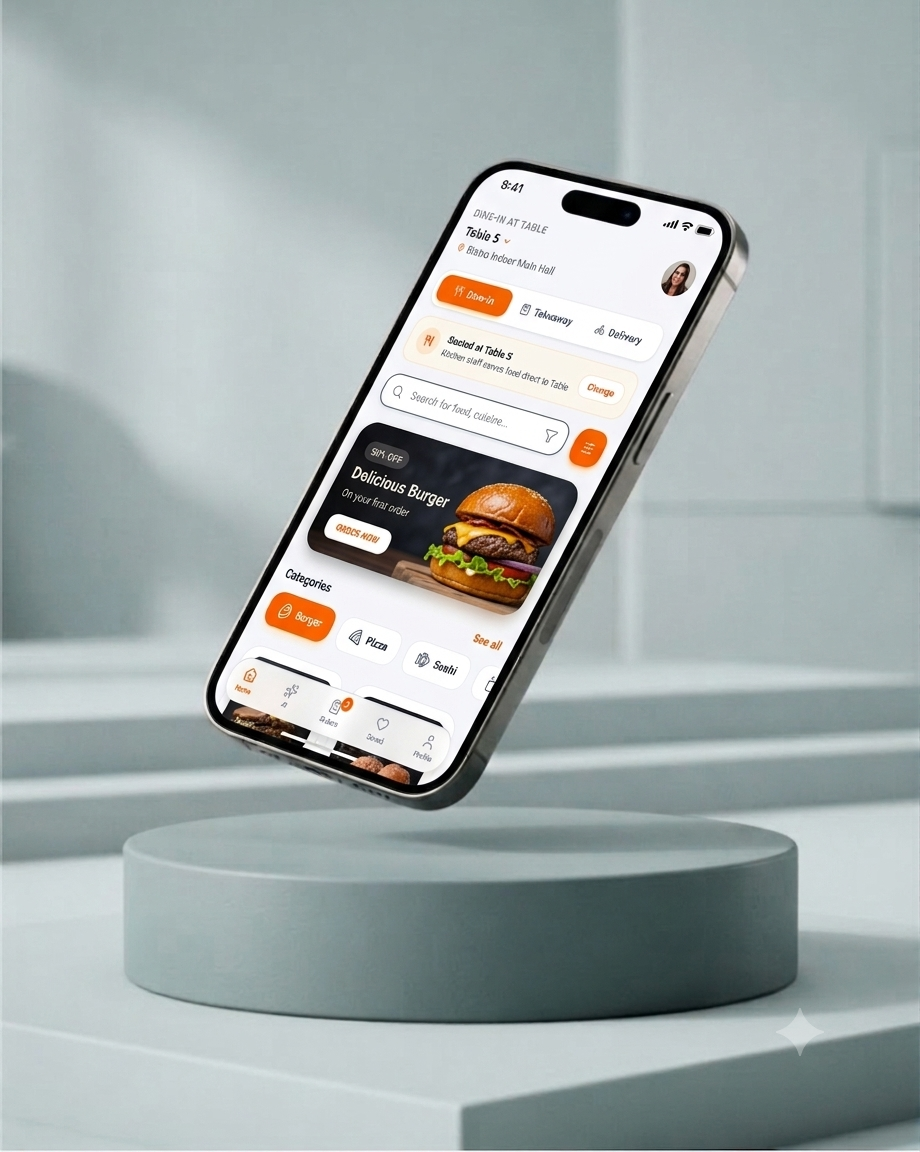 UI/UX  | Restaurant management Web-App